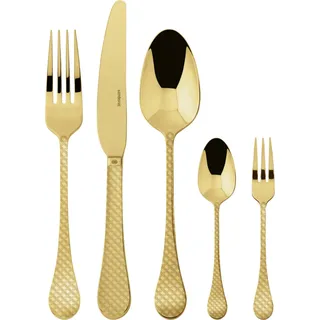 Sambonet Besteck Taormina Mirror Gold Set 30 tlg.