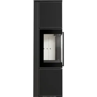 Kratki TORA/M Stahl Schwarz/Abdeckplatte Weiß
