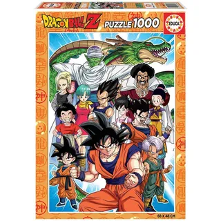 Educa Puzzle 1000 Teile für Erwachsene | Dragon Ball Z, 1000 Teile Puzzle für Erwachsene und Kinder ab 14 Jahren, Anime, Dragonball (18496)