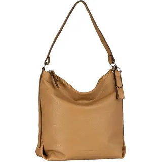 TOM TAILOR Olive Damen Hobo Bag Schultertasche Mittelgroß Braun
