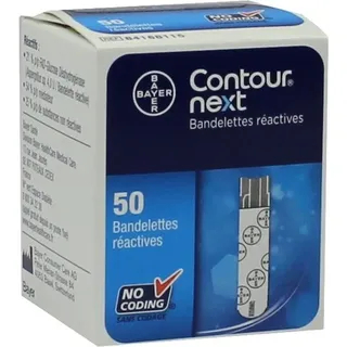 Bayer Contour Next Sensoren Teststreifen 50 St