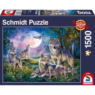 Schmidt Spiele Schmidt Wölfe 1500 Teile)
