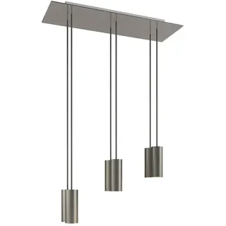 Creative Cables Rectangular Rose-one Xxl Tub E14 6 Falls With Bulbs Hängelampe - Satin Steel - One Size