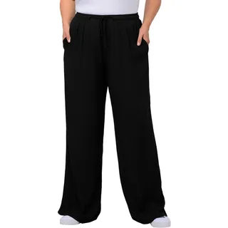 Ulla Popken Schlupfhose in schwarz | Gr.: 46-48