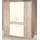 Drehtürenschrank Click 180 x 199 x 58 cm Weiß