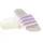 Aqua Adilette Off White/Bliss Lilac/Off White 31