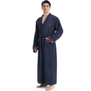 Bruno Banani Roy Bademantel Blau 3XL