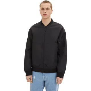 TOM TAILOR Denim Herren Jacke 1034850, 29999 - Black, M