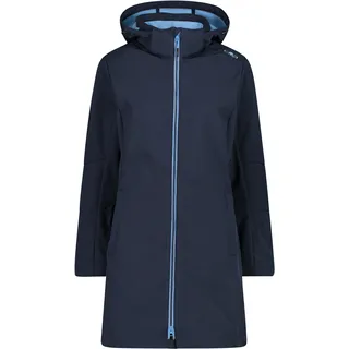 CMP Damen Softshelljacke Zip Hood Softshell Coat 3A08326-05NS 46 - B.Blue-Niagara - 46