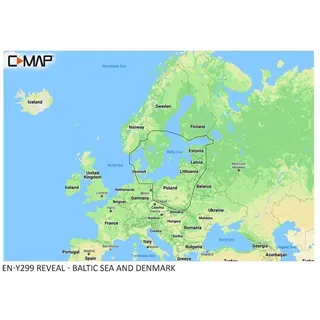C-map Seekarte Der Ostsee Vom Skagerrak Bis Zum Finnischen Meerbusen - Multicolor - One Size