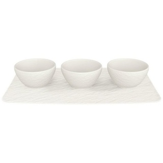 Villeroy & Boch Set Dipschälchen 4tlg. Manufacture Rock blanc Geschirr