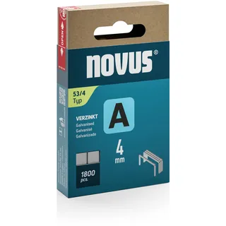 Novus Feindrahtklammern Typ 53 4 mm 1800 Stück