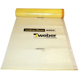 Weber weber.floor 4955 Trittschalldämmung 3mm 1x30m Trennlagenbahn