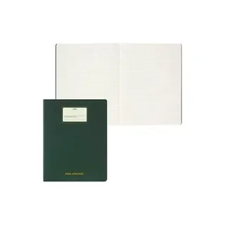 MOLESKINE Notizbuch Student Cahier XXL ca. DIN A4 quer liniert, grün Hardcover 120 Seiten, 1 St.