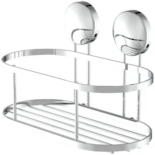 Eisl Duschablage ohne Bohren, Edelstahl,