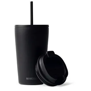 MAMEIDO Thermobecher 0,47 l Schwarz