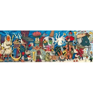 DJECO Panoramapuzzle Orchester 500 dlks