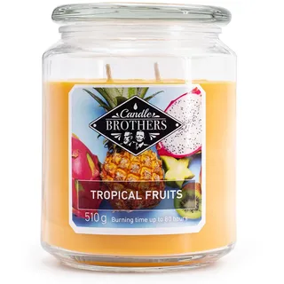 fragrance and style gmbh Tropical Fruits Duftkerze 510 g gelb
