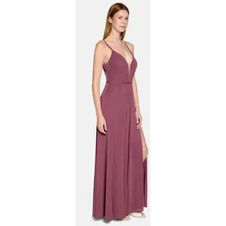 Vera Mont Abendkleid Grau/Dunkelrot 36