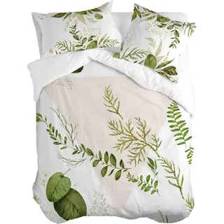 Herbal Bettbezug 200 x 220 cm 100% Baumwolle Hergestellt in Europa - Bunt