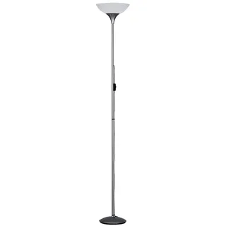 meineWunschleuchte LED Deckenfluter, Silbergrau, Höhe 180cm