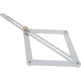 Ecke Winkel Finder,Decke Winkel Finder,Winkelmesser Werkzeug,Aluminium-Legierung Winkel Finder,Quadrat Winkel Finder - Silber