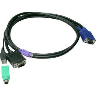 LevelOne 3,0 m Kvm-kabel für KVM-3208/KVM-3216