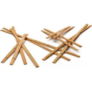 Bambuslatten - Moso Bambus Leisten in verschiedenen Größen 160 cm 5 cm - Beige