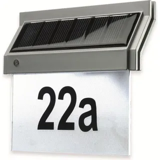 REV Ritter Hausnummernleuchte mit LED Quattroline Silber