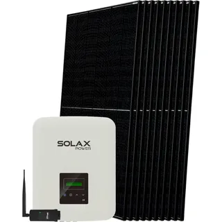 Solax Solaranlage 4 kW | kompl. Set  | 10x 380 W Solarmodule | 3 Ph. | 0 % MwSt. (gem. § 12 Abs. 3 UStG)