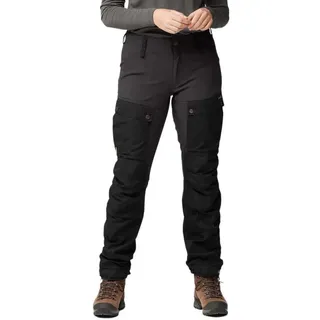 Fjällräven Keb Hosen Regular Schwarz 44