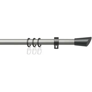 Liedeco Gardinenstange »Lan Bit« Ø 20 mm 1 läufig-läufig Fixmaß 1-läufig im Fixmaß Ø 20 mm, grau