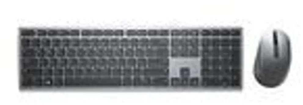 Bild von Premier Multi-Device - Tastatur & Maus Set - Französisch - Grau