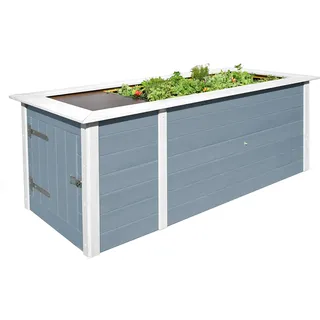 Weka Hochbeet 217,6 x 79 x 81 cm Grau