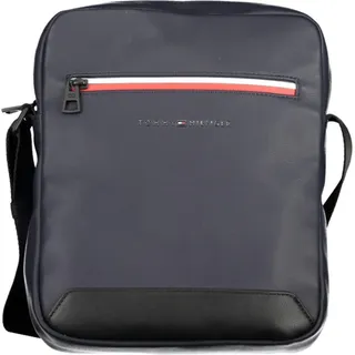 TOMMY HILFIGER HERREN BLAUE UMHÄNGETASCHE : Farbe - Blau, Größe - UNI Größe: UNI Farbe: Blau - Schwarz, Grau