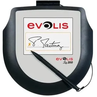 Evolis Sig200, Signature Pad Color 12.7cm (5") Farbdisplay