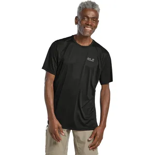 Jack Wolfskin Tech Kurzarm-t-shirt - Phantom - 2XL