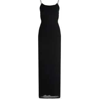 Abendkleid VERA MONT "Abendkleid mit Spitzeneinsatz", Damen, Gr. 34, EURO, schwarz, Obermaterial: 92% Polyamid PA. 8% Elasthan EL., Kleider Abendkleid