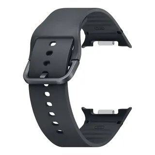 Samsung Sport Band (S/M) für die Galaxy Watch8 | Watch8 Classic, Uhrenarmband, Sport Armband, Original Zubehör, elastisch, langlebig, guter Sitz, Graphite