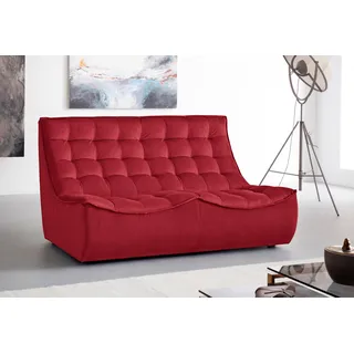 CALIA ITALIA 2-Sitzer »Banjo, italienisches Doppelsofa, als 2-Sitzer oder als Modulsofa« Design und Komfort im Einklang, rot