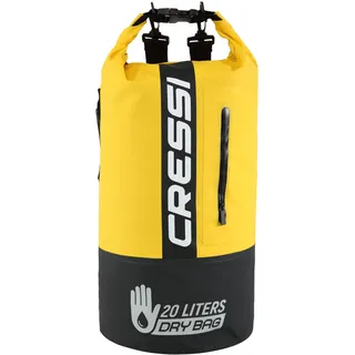 Cressi Pvc Premium Trockensack 20l - Black / Yelow - 20 L
