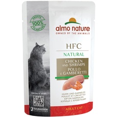 Almo nature HFC Natural Huhn und Garnelen, 24 Beutel (24 x55g)