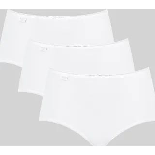 SLOGGI Midislip »24/7 Cotton« 3er Pack, Spitze, blickdicht, weiche Baumwollmischung, elastisch sloggi weiß 38