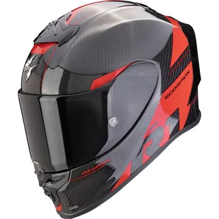 Scorpion EXO-R1 Evo Carbon Air Rally Integralhelm - Schwarz/Rot - L