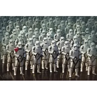 Star Wars "The Force weckt – Stormtrooper Armee Maxi-Poster, Mehrfarbig