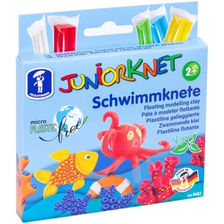 Feuchtmann JUNiORKNET Schwimmknete | weiche Kinderknete zum Spielen im Wasser | vegane glutenfreie Spielknete | Nicht trocknende Knete | ungiftige Modelliermasse für Kinder ab 2 Jahren