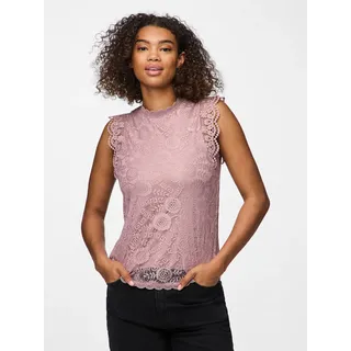 Pieces Ärmelloses Top, PCOLLINE mit Spitze, Woorose, XXL,