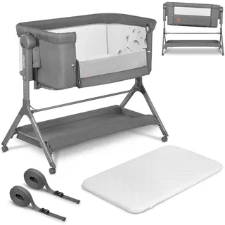 lionelo Leonie Plus 3 in 1 Kinderbett Weiß 70 x 140 cm