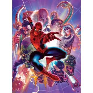 Buffalo Games - Marvel - The Amazing Spider Man No. 33-1000 Teile Puzzle für Erwachsene, herausforderndes Puzzle, perfekt für Spieleabende - Fertige Größe 26,75 x 19,75