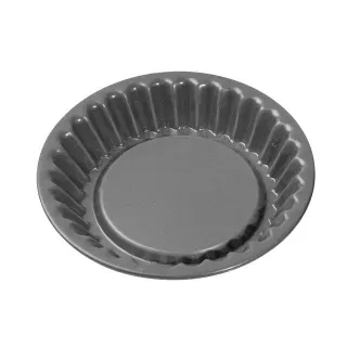 Kaiser La Forme Plus Tortelettform, Backform aus antihaftbeschichtetem Stahl, Durchmesser: 12 cm